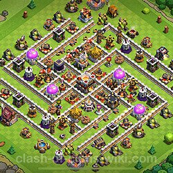 Die Base Rathaus LvL 11 für Trophäen (Verteidigung) (#2813)