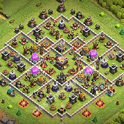 Base plan (layout), Town Hall Level 11 for trophies (defense) (#3305)