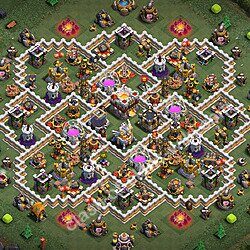 Base plan (layout), Town Hall Level 11 for trophies (defense) (#3396)