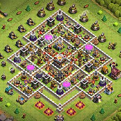 Base plan (layout), Town Hall Level 11 for trophies (defense) (#3505)