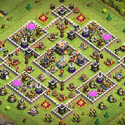 Base plan (layout), Town Hall Level 11 for trophies (defense) (#3537)