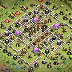 Base plan (layout), Town Hall Level 11 for trophies (defense) (#44)