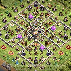 Base plan (layout), Town Hall Level 11 for trophies (defense) (#965)