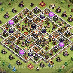 Base plan (layout), Town Hall Level 11 for trophies (defense) (#966)