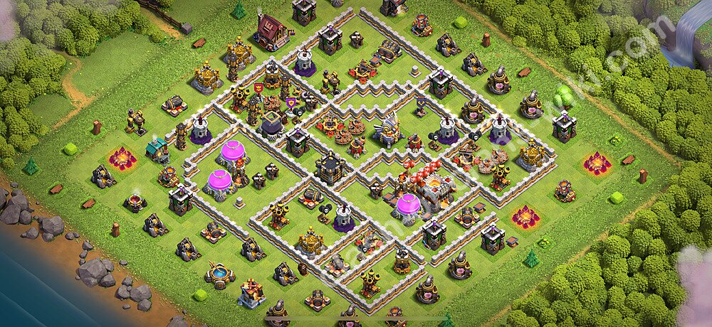 Топ Расстановка базы ТХ 11 2026 Анти 2 Звезды Скопировать, #3220