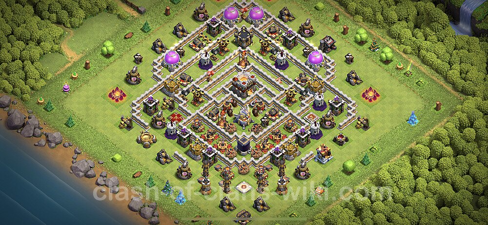 Clash Of Clans Rathaus 11 Base Kopieren