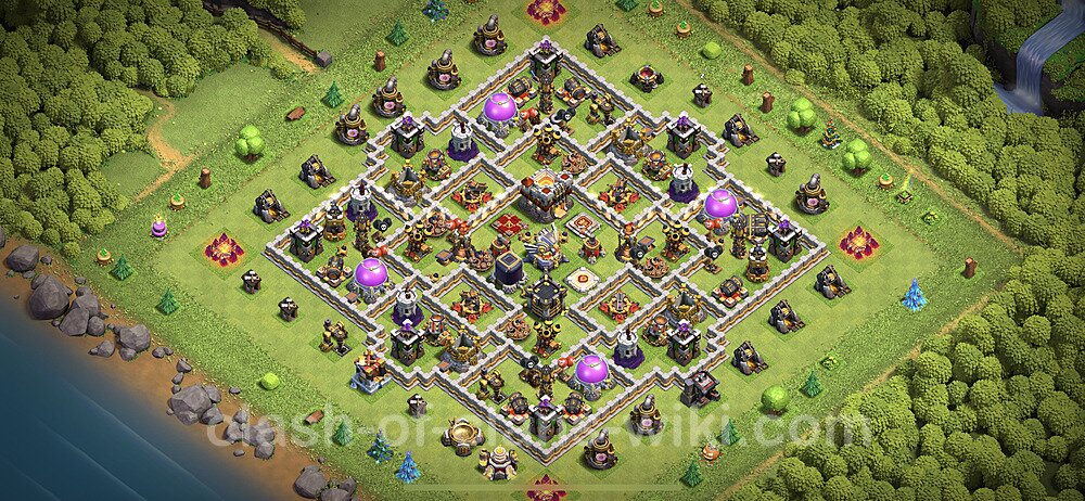 Clash Of Clans Rh 11 Base