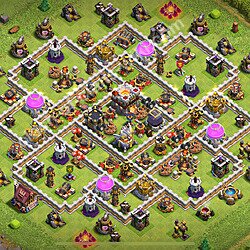 Base plan (layout), Town Hall Level 11 for farming (#3218)