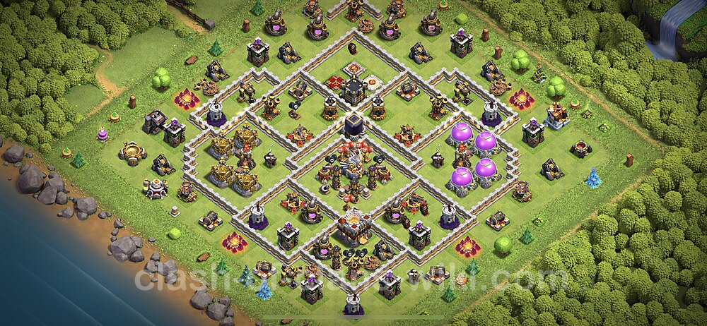 Base plan TH11 Max Levels with Link for Farming 2023, #1079