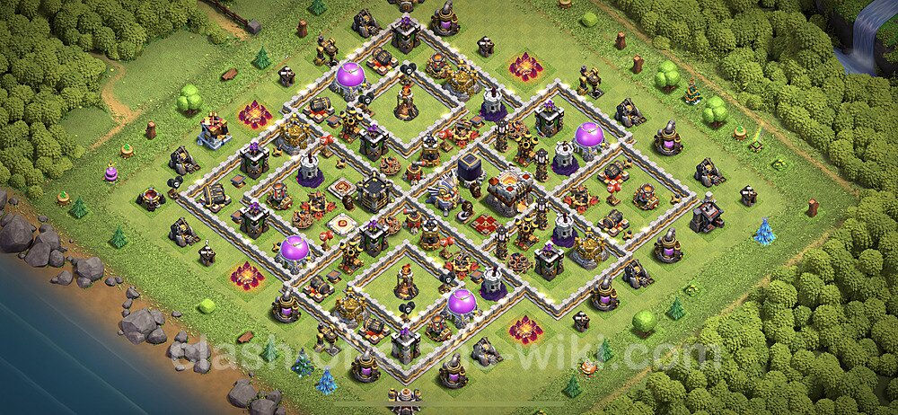 Base plan TH11 (design / layout) with Link, Anti 3 Stars, Hybrid for Farming 2023, #26