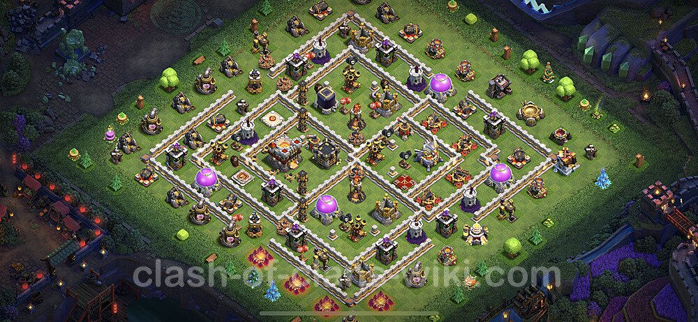 Base plan TH11 (design / layout) with Link, Hybrid for Farming 2023, #30