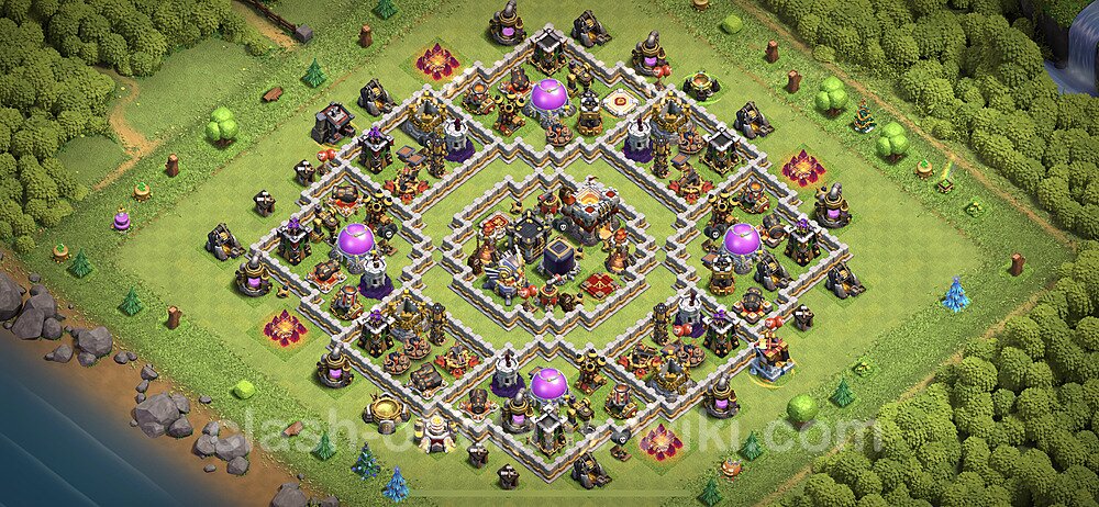 Gute Farm Base Rathaus Level 11 Link Anti 2 Sterne Hybrid Coc