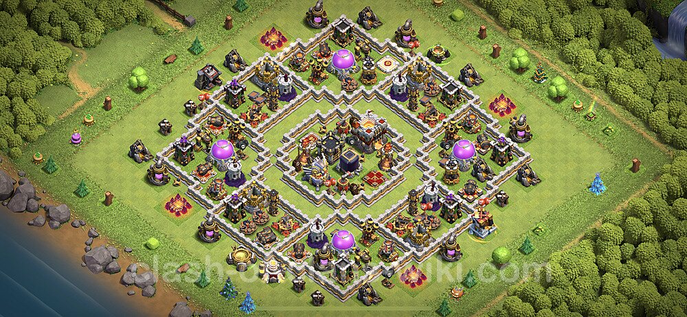 Base plan TH11 (design / layout) with Link, Anti 2 Stars, Hybrid for Farming 2023, #34