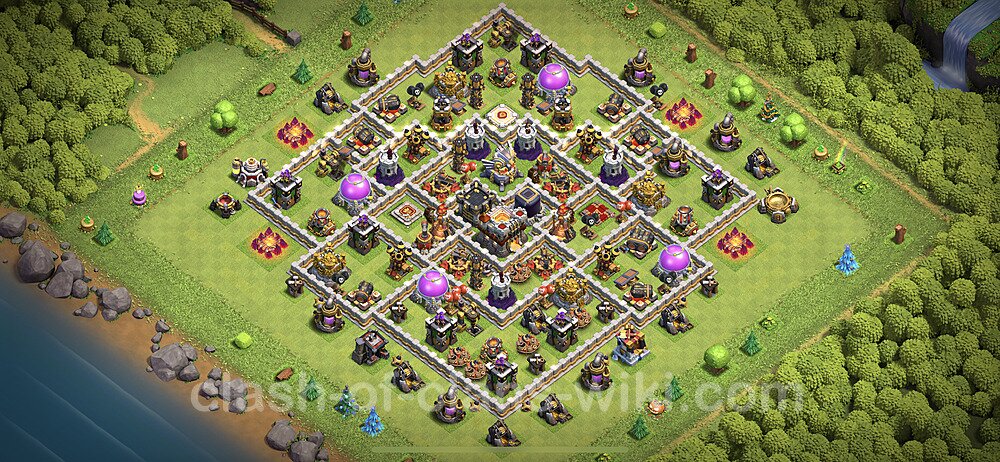 Base plan TH11 (design / layout) with Link, Anti 3 Stars, Hybrid for Farming 2023, #4