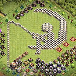 Best TH11 Funny Troll Base Layouts - Town Hall Level 11 Funny Art Bases,  Page 3