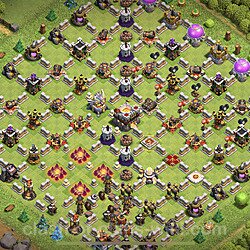 Best TH11 Funny Troll Base Layouts with Links 2022 - Copy Town Hall Level  11 Funny Art Bases