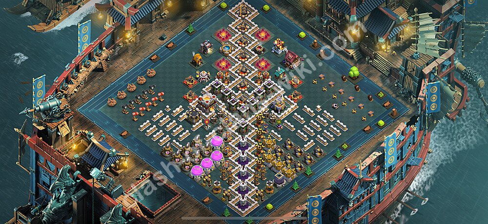 Top Troll Base HDV 11 + Lien (Link) 2026 - Funny Hôtel de Ville 11 Base Copier, #2776