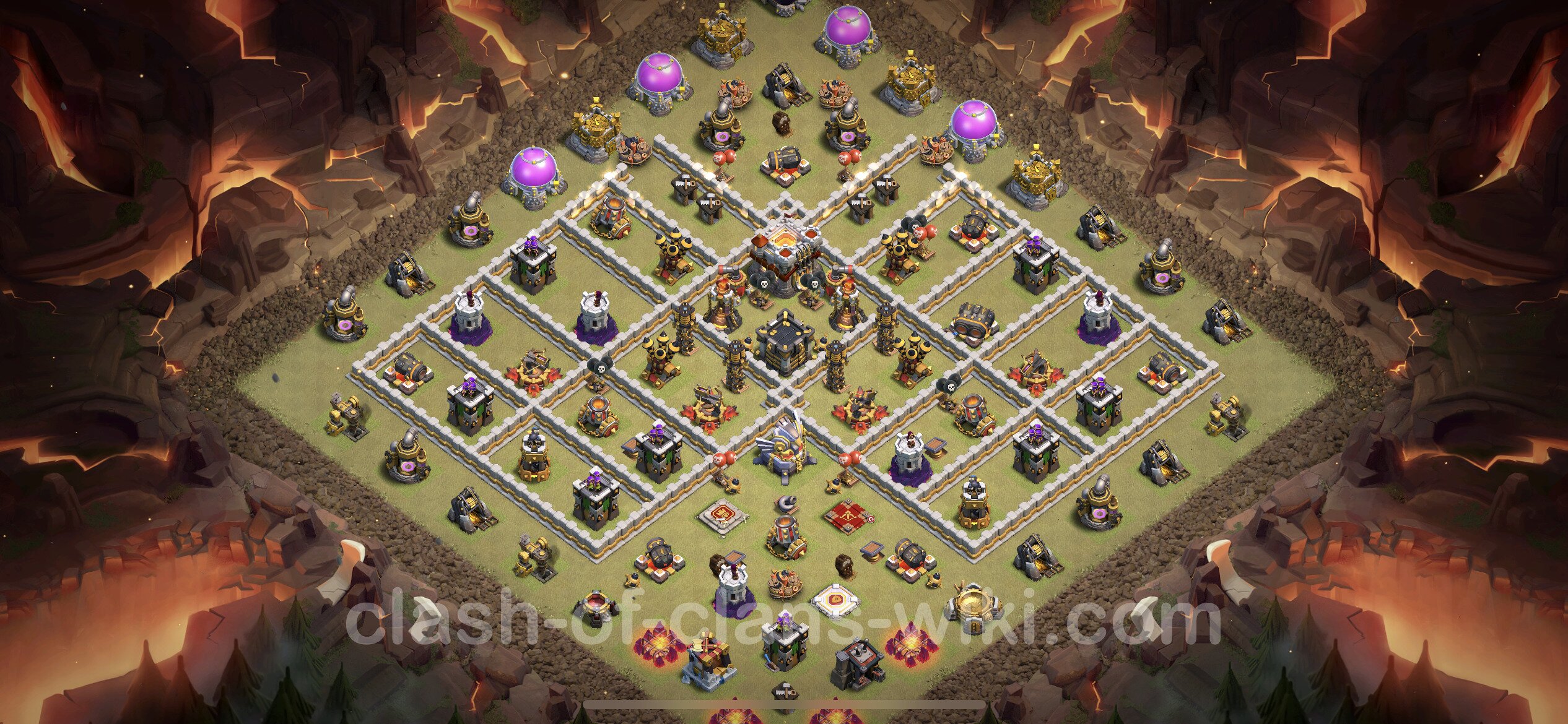 Best War Base Th11 With Link Anti 3 Stars Anti Everything 2023 Town Hall Level 11 Cwl Base 1703