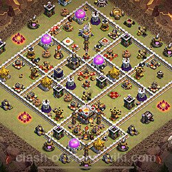 Base plan (layout), Town Hall Level 11 for clan wars (#1264)