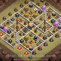 Base plan (layout), Town Hall Level 11 for clan wars (#1712)