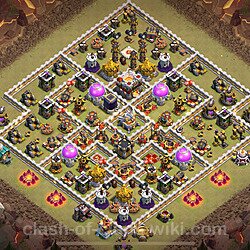 Base plan (layout), Town Hall Level 11 for clan wars (#1745)