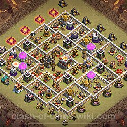 Base plan (layout), Town Hall Level 11 for clan wars (#2131)