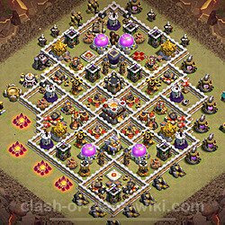 Base plan (layout), Town Hall Level 11 for clan wars (#2209)