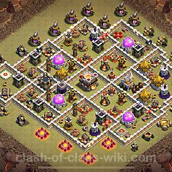 Base plan (layout), Town Hall Level 11 for clan wars (#2210)