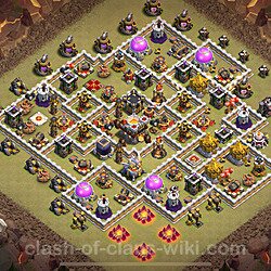 Base plan (layout), Town Hall Level 11 for clan wars (#2214)