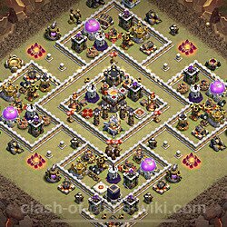 Base plan (layout), Town Hall Level 11 for clan wars (#25)
