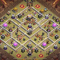 Diseño de aldea para Ayuntamiento nivel 11 para guerra (#2811)