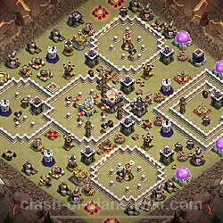 Base plan (layout), Town Hall Level 11 for clan wars (#37)