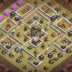 Base plan (layout), Town Hall Level 11 for clan wars (#3704)