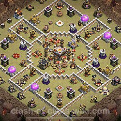 Base plan (layout), Town Hall Level 11 for clan wars (#38)