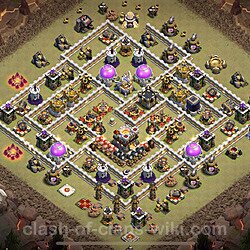 Base plan (layout), Town Hall Level 11 for clan wars (#42)