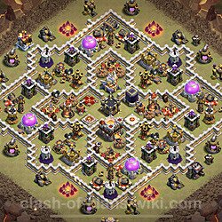 Base plan (layout), Town Hall Level 11 for clan wars (#46)