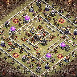 Base plan (layout), Town Hall Level 11 for clan wars (#58)