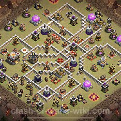 Base plan (layout), Town Hall Level 11 for clan wars (#70)