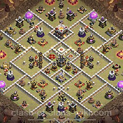 Base plan (layout), Town Hall Level 11 for clan wars (#78)