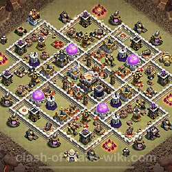 Base plan (layout), Town Hall Level 11 for clan wars (#971)