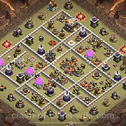 Base plan (layout), Town Hall Level 11 for clan wars (#997)