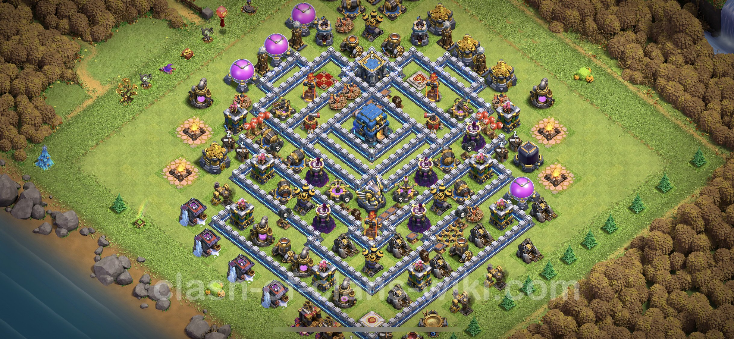 clash of clans angriffsstrategie rathaus level 12