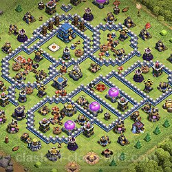 Base plan (layout), Town Hall Level 12 for trophies (defense) (#1034)