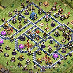Base plan (layout), Town Hall Level 12 for trophies (defense) (#1048)