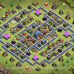 Base plan (layout), Town Hall Level 12 for trophies (defense) (#1094)