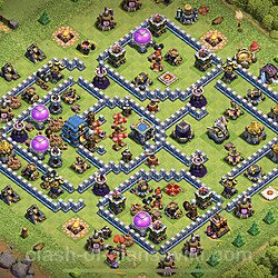 Base plan (layout), Town Hall Level 12 for trophies (defense) (#1117)