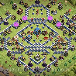 Base plan (layout), Town Hall Level 12 for trophies (defense) (#1237)