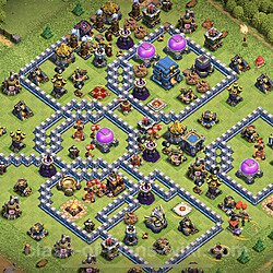 Base plan (layout), Town Hall Level 12 for trophies (defense) (#1242)