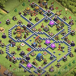 Base plan (layout), Town Hall Level 12 for trophies (defense) (#1273)