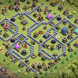 Base plan (layout), Town Hall Level 12 for trophies (defense) (#1359)